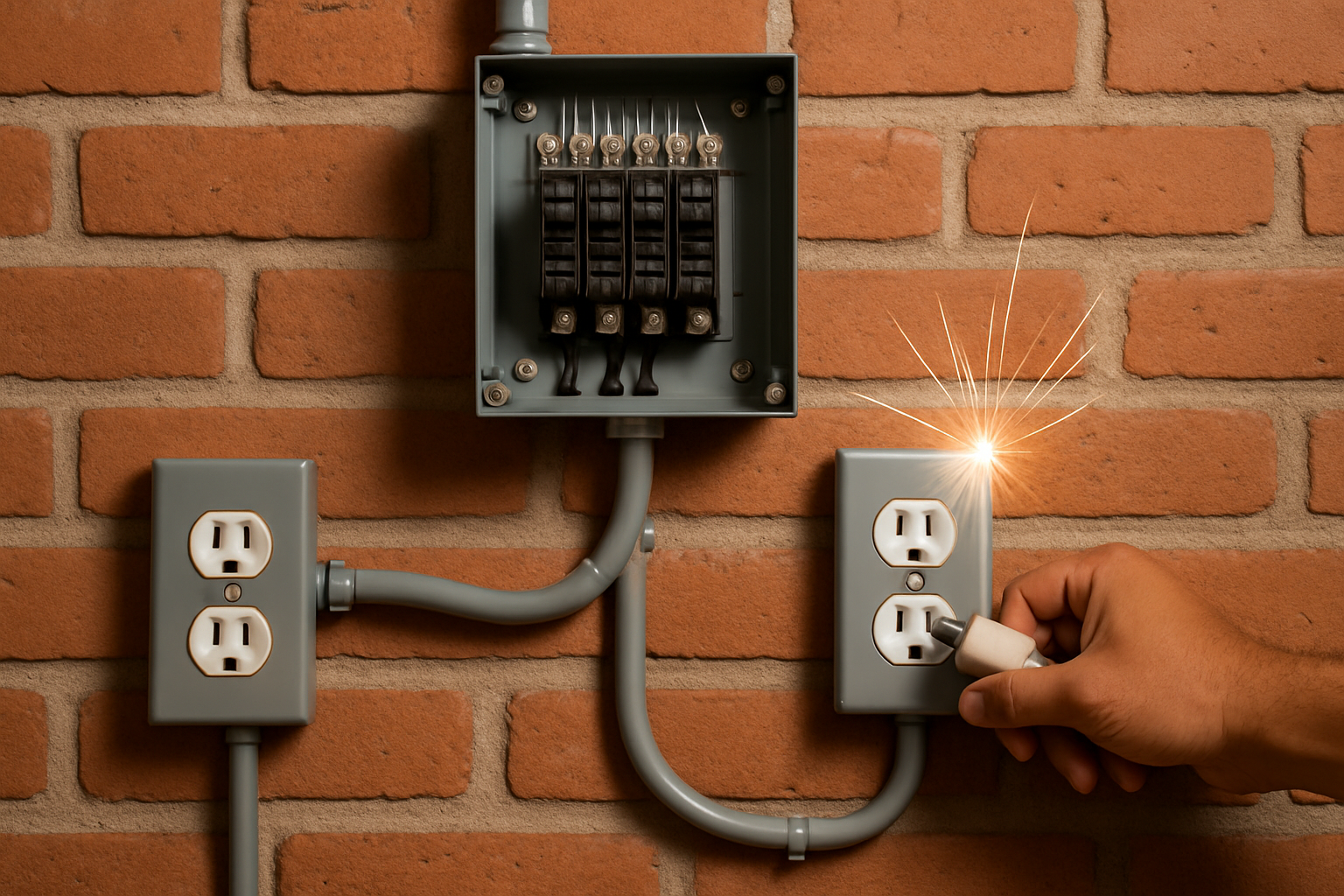 Revisión técnica de conexiones y protecciones ante un posible corto eléctrico