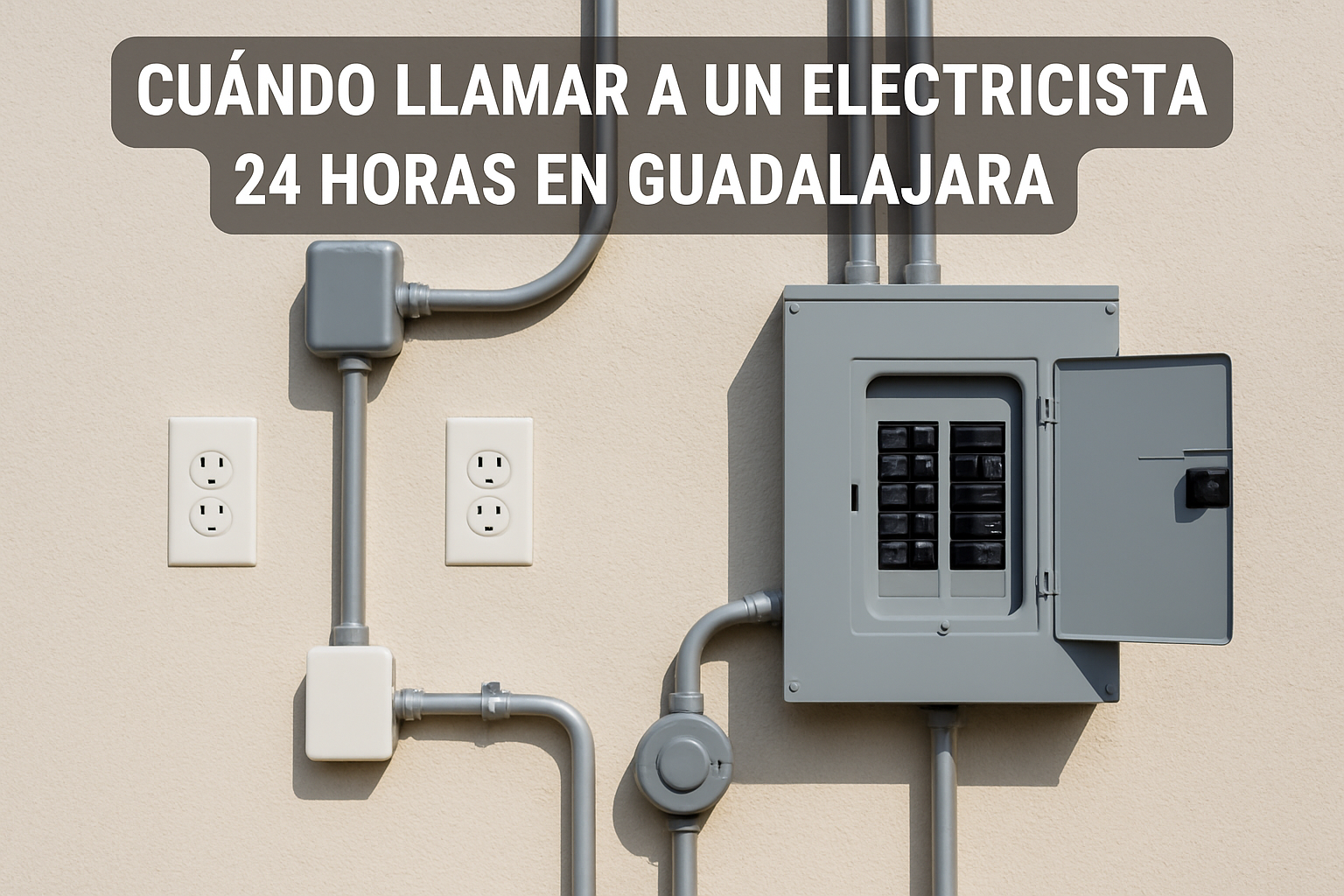 Revisión profesional relacionada con Cuándo llamar a un electricista 24 horas en Guadalajara