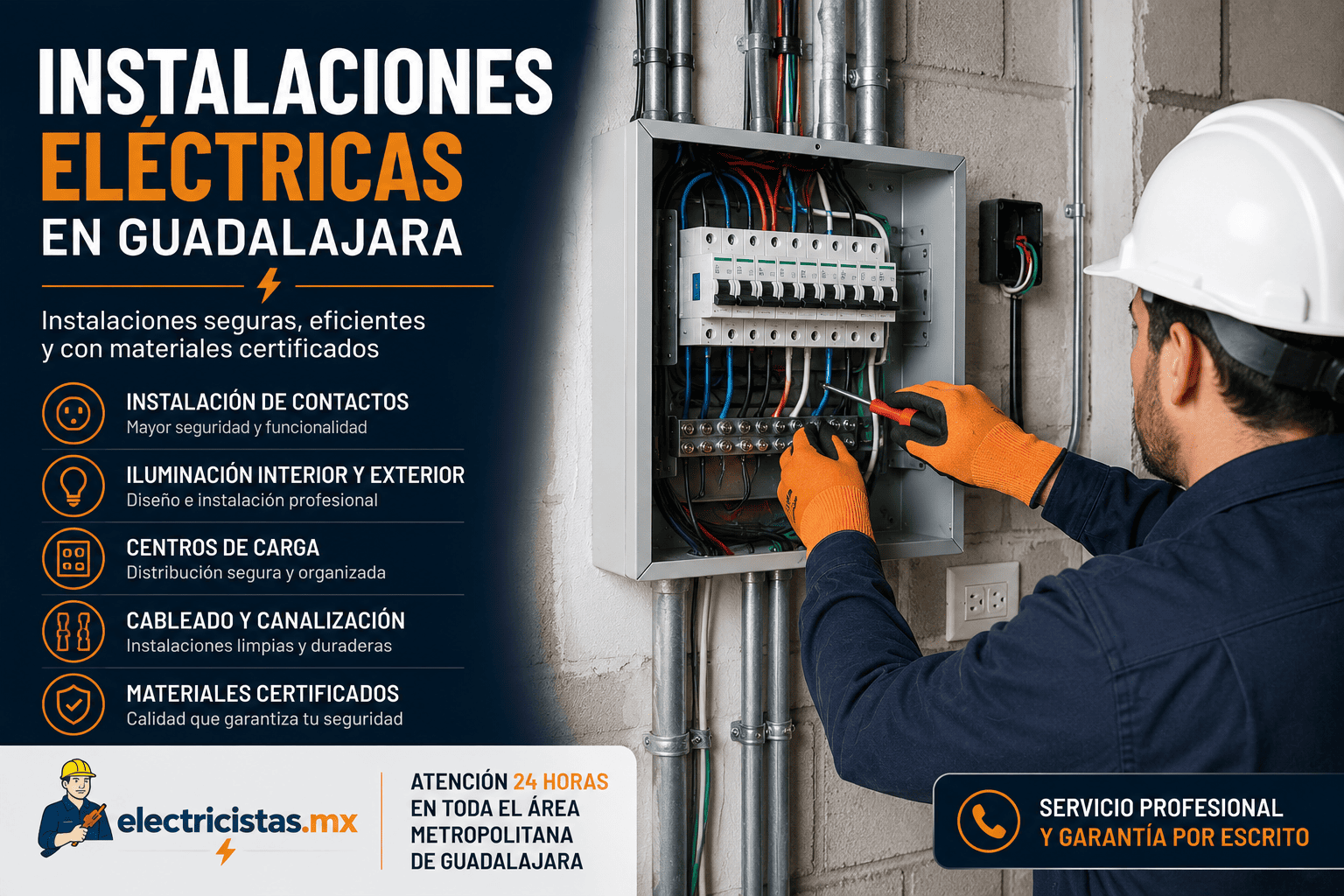 Instalaciones eléctricas en Guadalajara